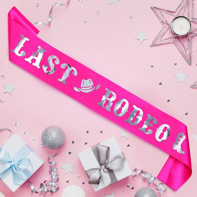 Bride Tribe Sash - وشاح لحزام الكتف لحفلة العزوبية ،