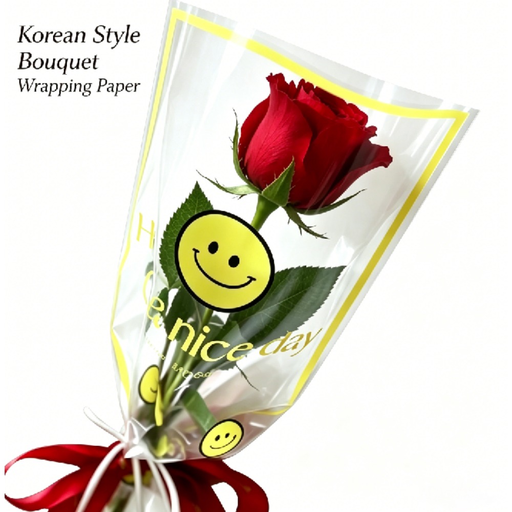Good Floral & Wedding Decor Supply - زهور اصطناعية متعددة الأزهار بتصميم سمايلي