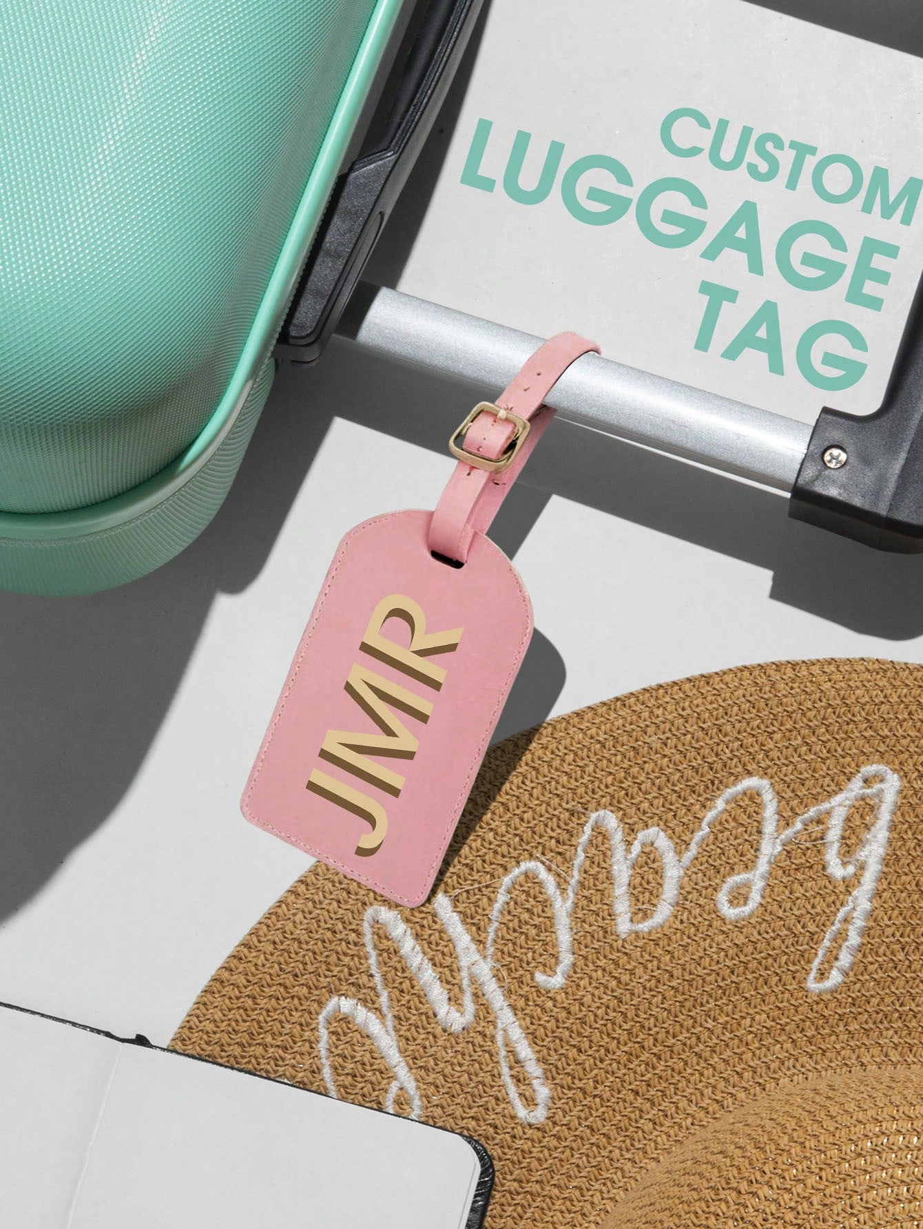بطاقة أمتعة مخصصة بالأحرف الأو - مراجعة Wedding Packaging وسعره