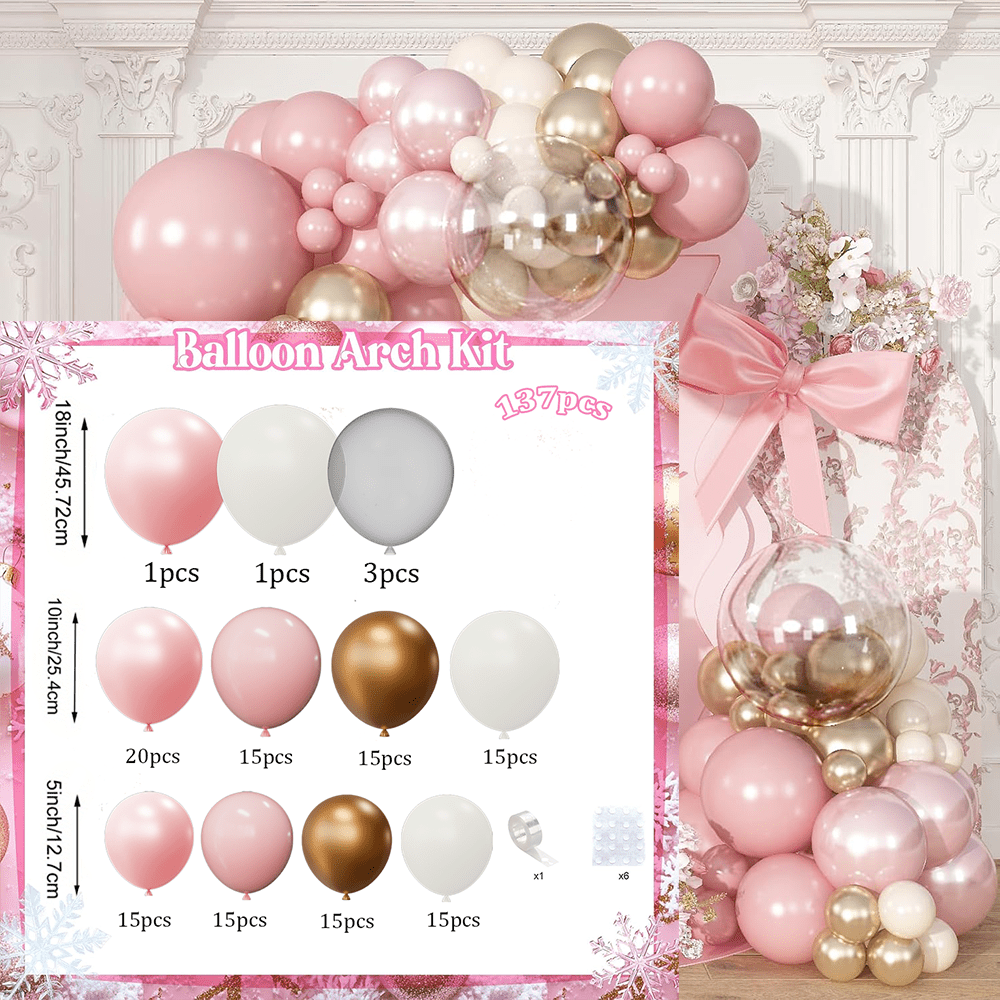 طقم قوس بالونات من 137 قطعة با - مراجعة Wedding Supply Kit وسعره