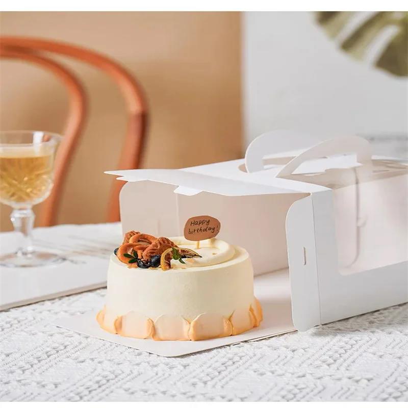 10 قطع من صندوق الكيك مع نافذة - مراجعة Wedding Supply.Box وسعره