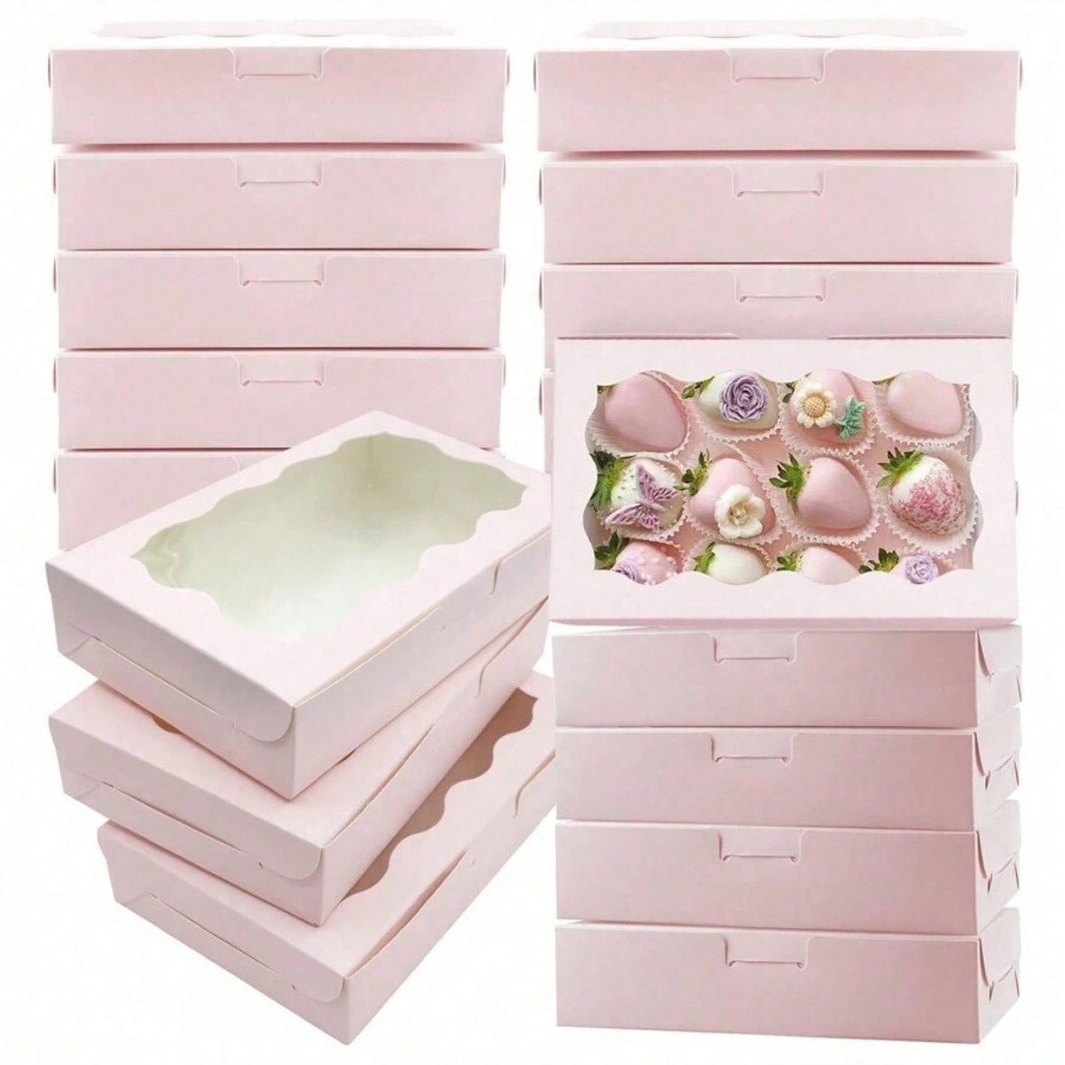 10/30/50 قطعة صناديق ورقية كرا - مراجعة Wedding Supply.Box وسعره