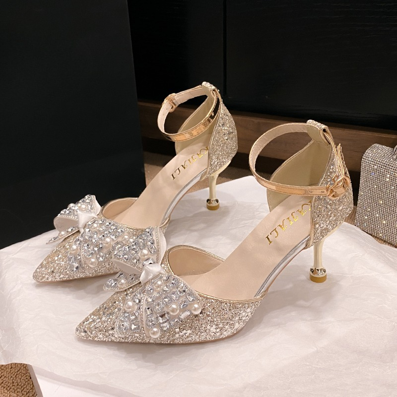رائعة النساء صنادل عالية الكعب - مراجعة Wedding Shop وسعره