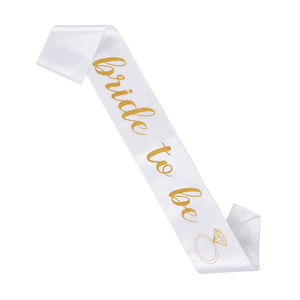 1 مجموعة الزفاف العروس ليكون ف - مراجعة Bride Tribe Sash وسعره