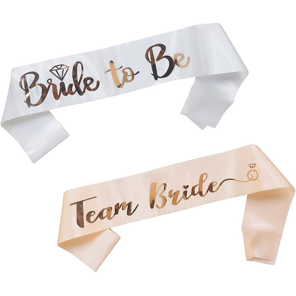مجموعة واحدة من فريق العروس با - مراجعة Bride Tribe Sash وسعره