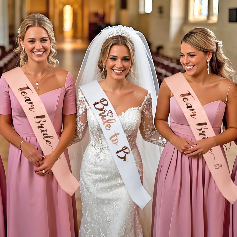 مجموعة واحدة من فريق العروس با - مراجعة Bride Tribe Sash وسعره