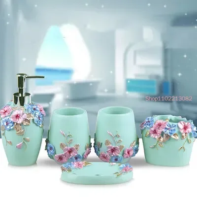 اكسسوارات الحمام مجموعة مكونة  - مراجعة Wedding Bathroom Supply Kit وسعره