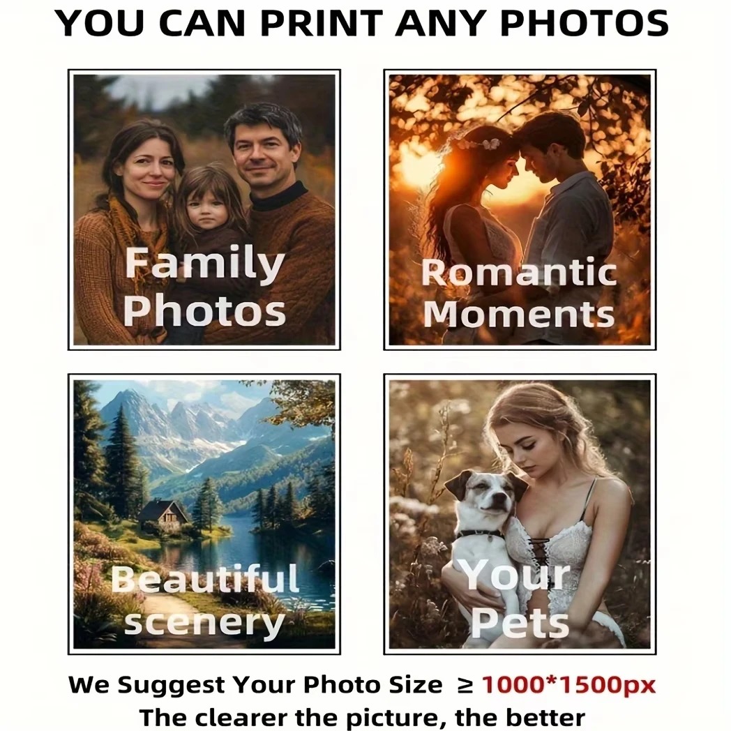 لوحة قماشية مخصصة بالصور، فن ج - مراجعة Wedding Party Supply وسعره