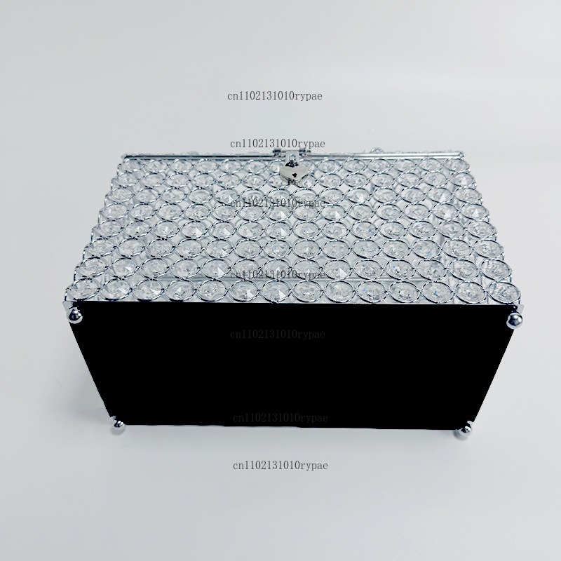 صندوق مجوهرات كريستالي، حصالة  - مراجعة Wedding Supply.Box وسعره