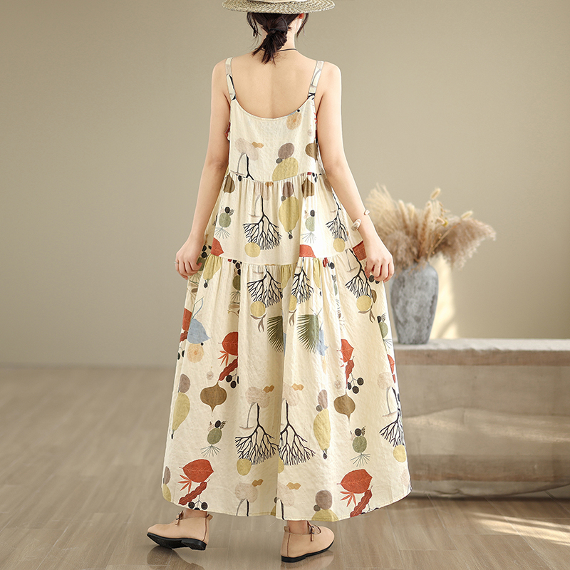 فستان ماكسي من القطن والكتان ب - مراجعة Good Floral & Wedding Decor Supply وسعره