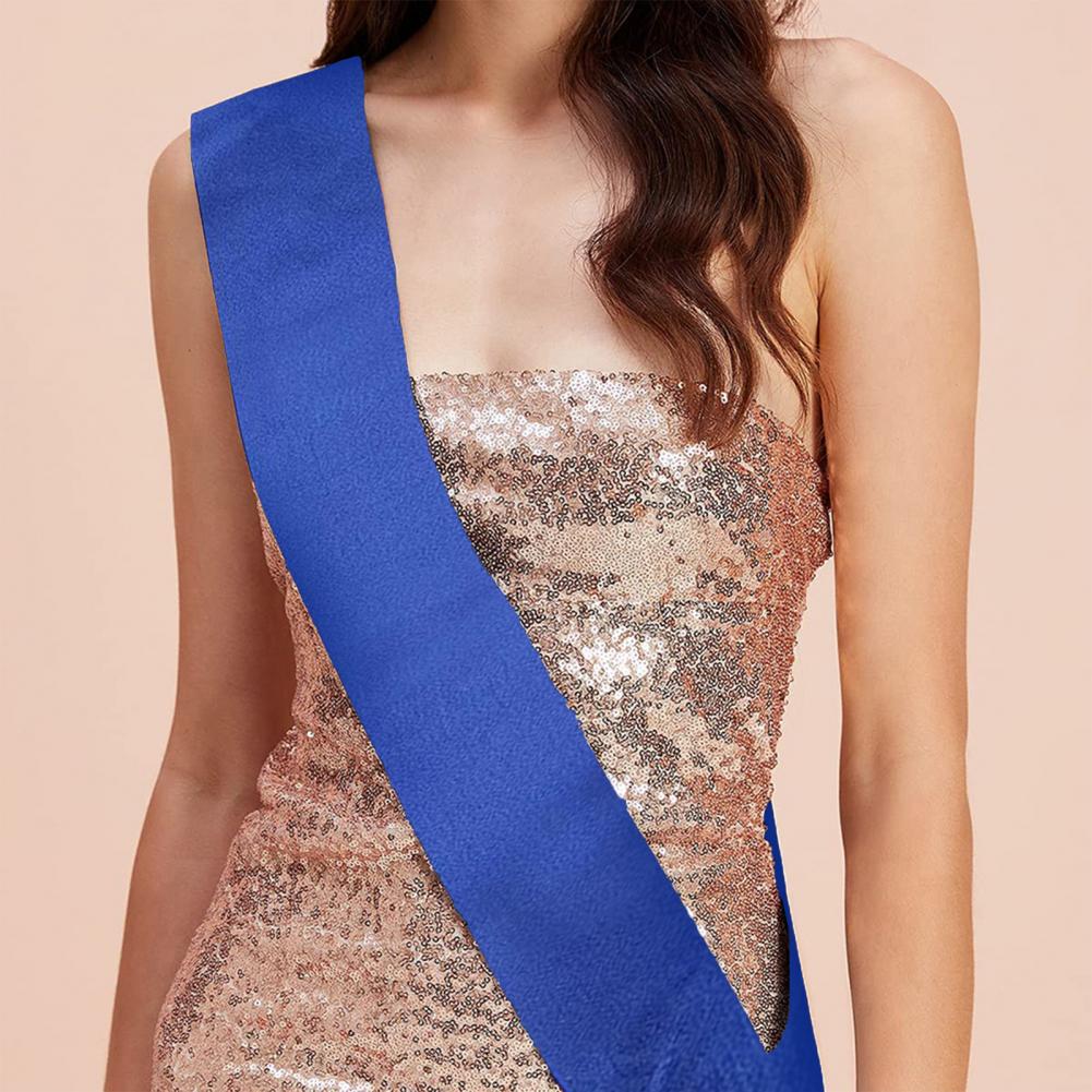 وشاح ساتان فارغ لحفل الزفاف ،  - مراجعة Bride Tribe Sash وسعره
