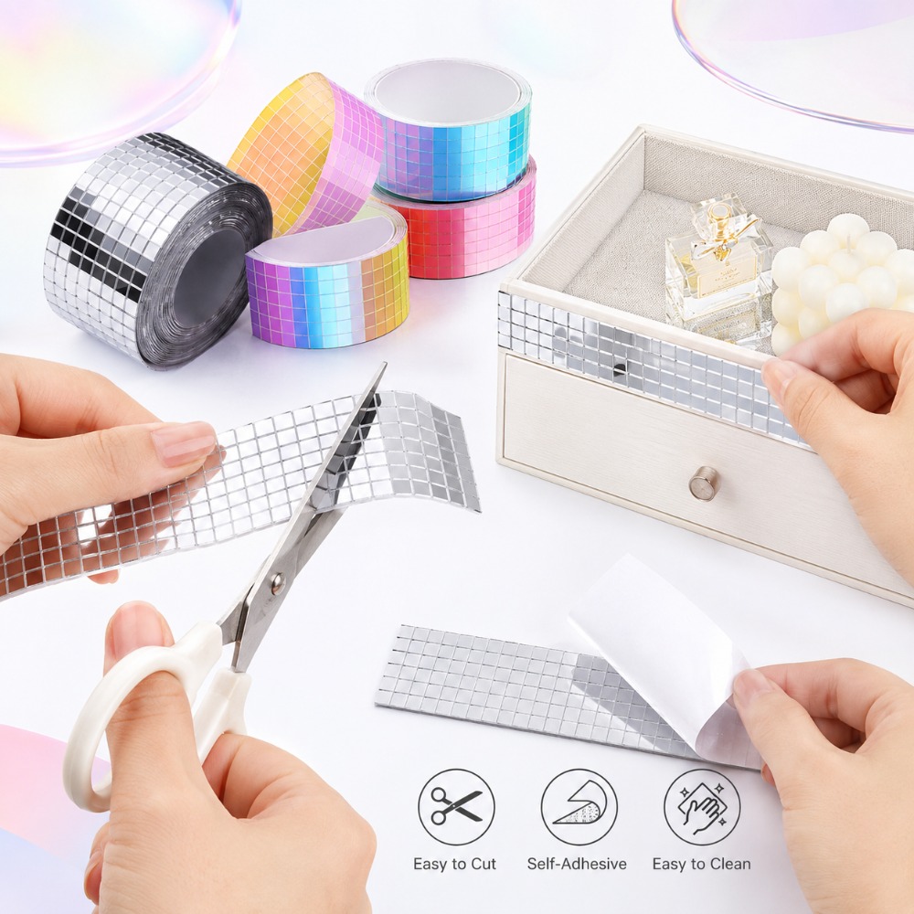 بلاط فسيفساء مربع صغير ذاتي ال - مراجعة Wedding Bathroom Supply Kit وسعره