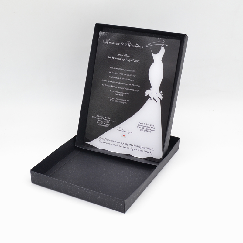 مخصص ليزر قطع الزفاف دعوة صندو - مراجعة Wedding Supply.Box وسعره